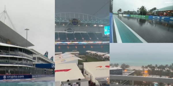 Un temporale su Miami prima del Gran Premio di F1: le immagini a poche ore dalla partenza