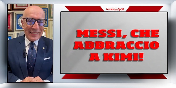 Messi abbraccia Kimi: i Fenomeni riconoscono i Fenomeni