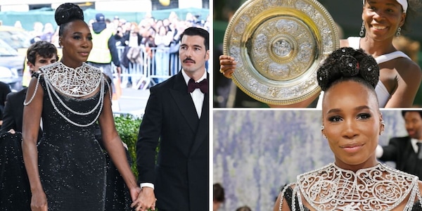 Venus Williams al Met Gala, la collana che celebra Wimbledon, famiglia e lotta per l’uguaglianza