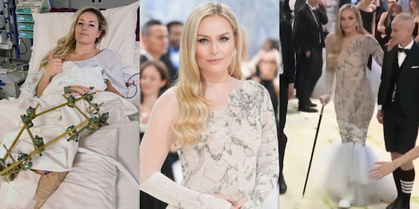 Dalla terribile caduta alle Olimpiadi al Met Gala: Lindsey Vonn riappare elegantissima in pubblico sul red carpet