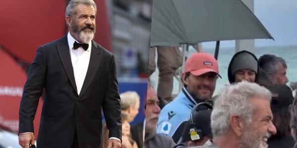 Mel Gibson e la Lazio: spunta una maglia sul set in Puglia e i tifosi si scatenano