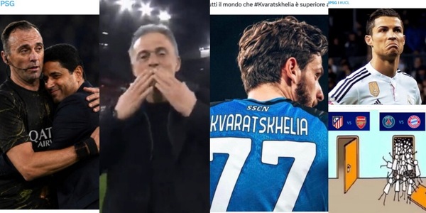 Il Psg è in finale di Champions ma l'arbitraggio fa infuriare i social