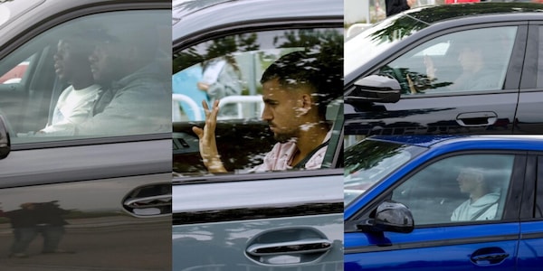 Facce cupe, finestrini tirati sù, Tchouameni si nasconde: atmosfera "lugubre" per l'arrivo del Real Madrid all'allenamento