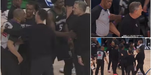 Clamoroso in Nba. Arbitro chiama timeout in ritardo: rissa sfiorata con il coach dei Timberwolves