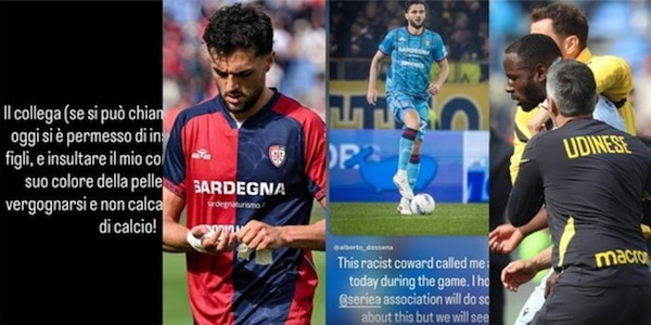 Caos razzismo in Cagliari-Udinese, Zaniolo e Davis durissimi contro Dossena: "Dovrebbe vergognarsi..."