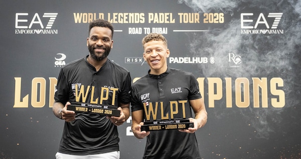 EA7 World Legends Padel Tour 2026: Bent e Gayle trionfano a Londra e volano alle Finals di Dubai