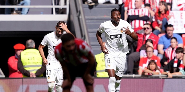 Il Valencia espugna Bilbao, il Getafe spreca una grande occasione