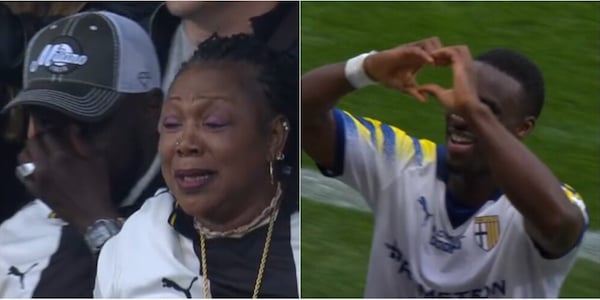 Keita segna in Parma-Roma e i genitori piangono in tribuna