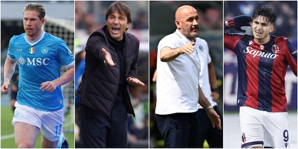Napoli-Bologna, le probabili formazioni di Conte e Italiano