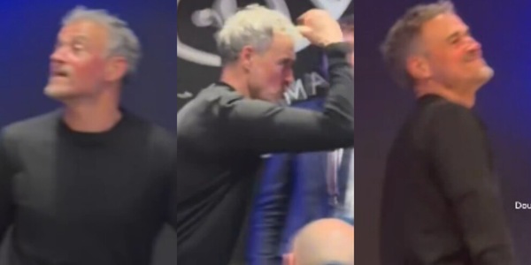 Luis Enrique non dimentica il passato: l'esultanza quando scopre della vittoria del Barcellona fa impazzire il web