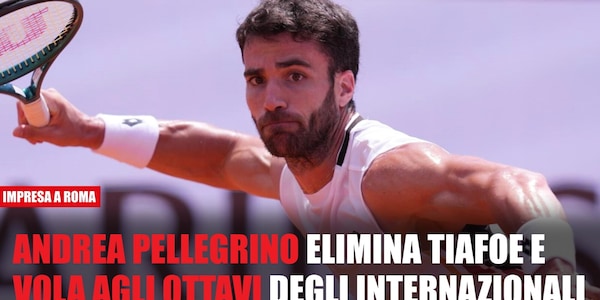 Pellegrino, favola azzurra a Roma