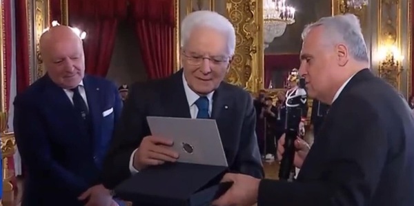 Mattarella incontra Lazio e Inter e parla dell'assenza al Mondiale dell'Italia: "Pausa troppo lunga per il nostro calcio"