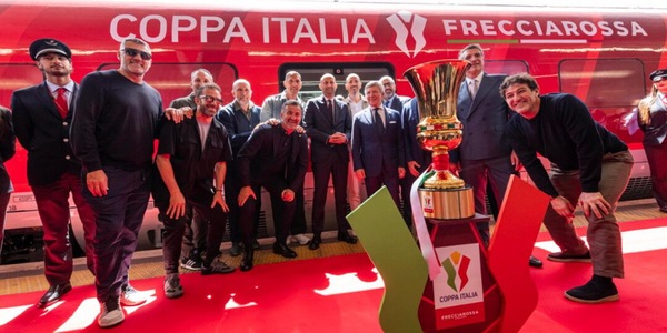 La Coppa Italia sui treni ad alta velocità: il viaggio speciale in vista della finale Lazio-Inter