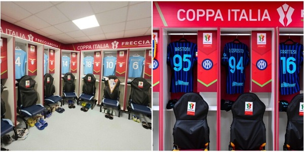 La calma e il silenzio prima di Lazio-Inter: ecco com'è l'attesa negli spogliatoi dell'Olimpico