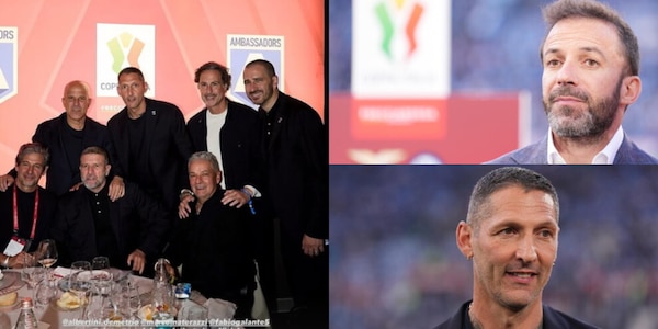 Da Del Piero e Materazzi a Baggio e Vieri: pieno di vip per la finale di Coppa Italia