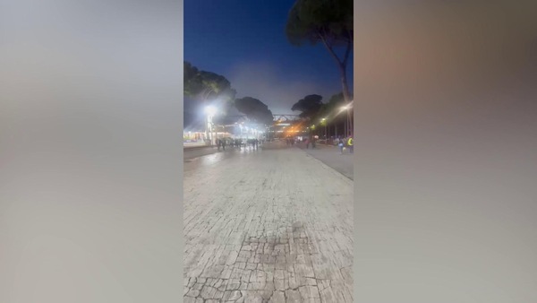 Dagli Internazionali d’Italia si sentono forti i cori dei tifosi di Lazio e Inter