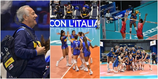 L'Italia batte la Francia 3-0: funziona il nuovo corso di Velasco