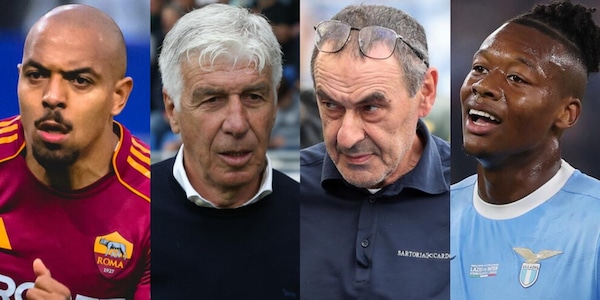 Roma-Lazio, le probabili formazioni di Gasperini e Sarri per il derby
