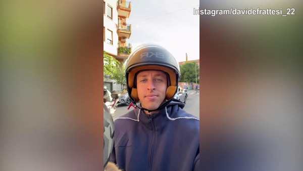Giro in scooter per Frattesi e la madre