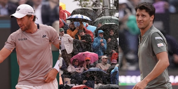 Piove forte sugli Internazionali: la semifinale Ruud-Darderi sospesa per pioggia