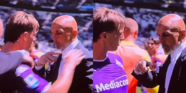 Spalletti e Gudmundsson, nervi tesi a fine partita: stretta di mano con Vanoli e poi...