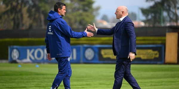 Marotta festeggia: "Non siamo arroganti, solo ambiziosi". Chivu: "Roma e Como le nostre partite decisive"