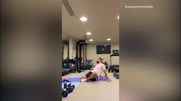 Salah, stretching a super velocità