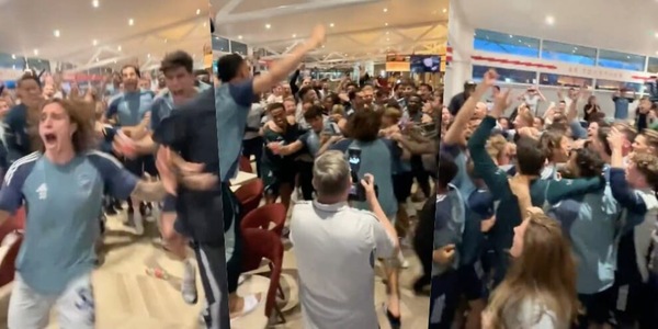 Il momento in cui l'Arsenal scopre di essere campione: Calafiori impazzisce