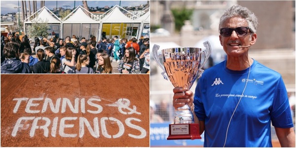 Tennis & Friends, tutto pronto a Napoli per la tappa campana del tour 2026