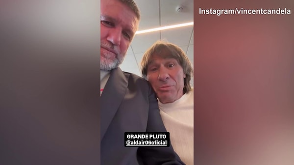 Candela e Conti: "Tutti a vedere Aldair..."