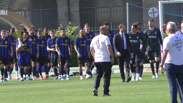 Inter, Scudetto e Coppa Italia all'Arena e partitella tra leggende nerazzurre