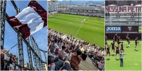 Il Torino prepara il derby contro la Juve insieme ai suoi tifosi: in oltre un migliaio con striscioni, cori e bandiere
