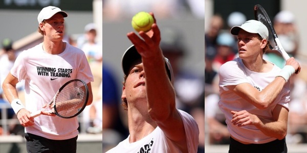 Sinner, allenamento con Blockx al Roland Garros: il punteggio del set giocato è molto severo