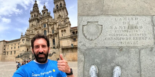 Caserta mantiene la promessa dopo la salvezza dell'Empoli e fa il Cammino di Santiago