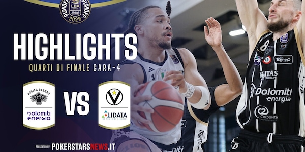 Dolomiti Energia Trentino - Virtus Olidata Bologna | PokerstarsNews Highlights Serie A Unipol 2025/2026