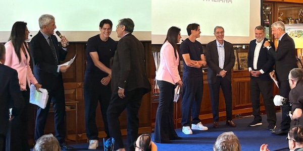 Pisilli alla cerimonia del Premio USSI 2026 nello storico Circolo Canottieri Aniene