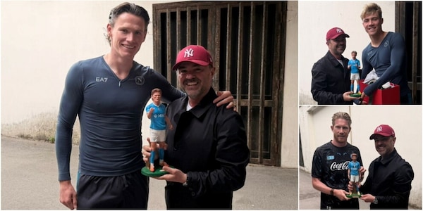 De Bruyne, McTominay e Hojlund, un omaggio speciale da San Gregorio Armeno