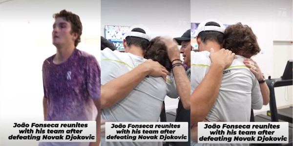 Lacrime e commozione dopo la vittoria con Djokovic: il rientro nello spogliatoio di Fonseca diventa virale