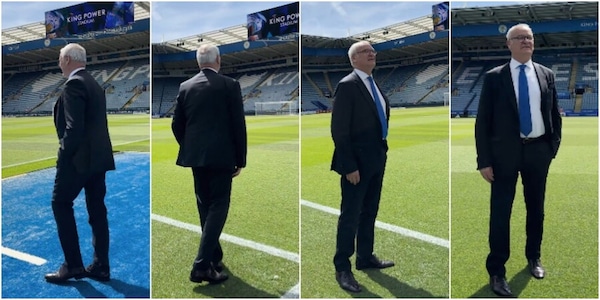 Ranieri torna a Leicester, il video da brividi e una sola parola all'ingresso in campo
