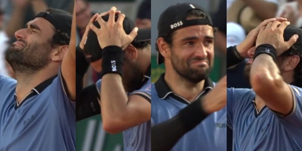 Berrettini eroico, batte Comesana dopo più di 5 ore e scoppia in lacrime: tutta l'emozione dopo il trionfo