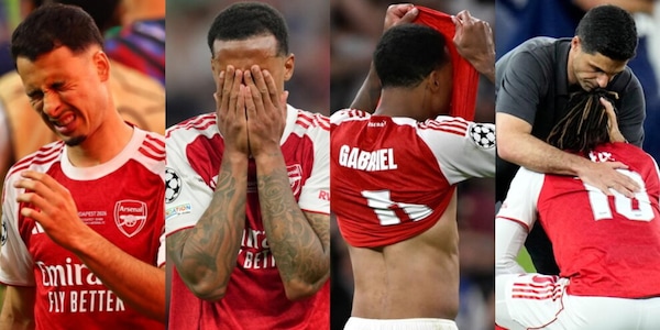 La disperazione dell'Arsenal dopo il ko ai rigori: la Champions League sfuma per l'errore di Gabriel