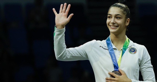 Europei ginnastica ritmica, Raffaeli vince la medaglia di bronzo al cerchio