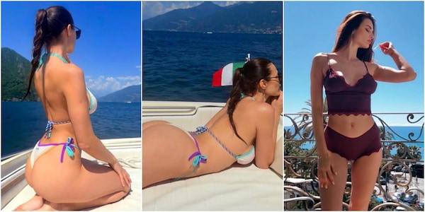 Dayane Mello sul lago di Como scalda i social: le foto bollenti diventano virali
