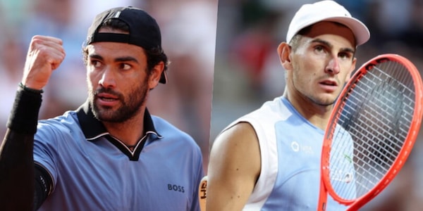 Berrettini si ritira per infortunio nel secondo set: Arnaldi sfiderà Cobolli in semifinale a Parigi