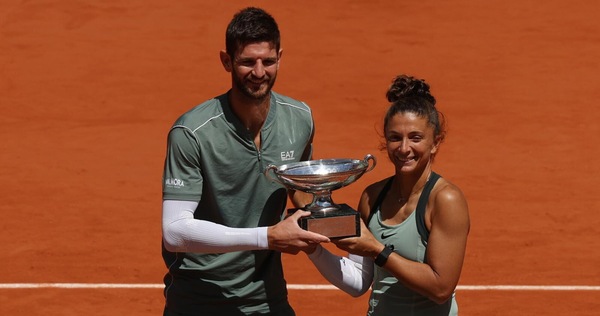 Roland Garros, Errani e Vavassori nella storia: trionfano nel doppio misto e si confermano campioni!