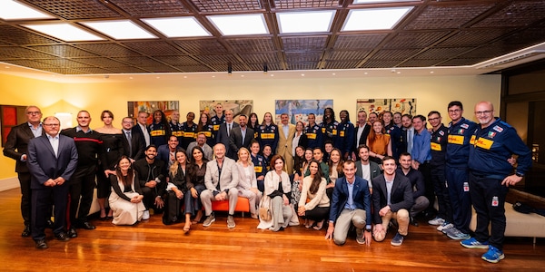 Serata di gala per le azzurre nell'Ambasciata italiana di Brasilia