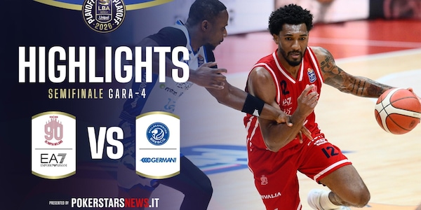 EA7 Emporio Armani Milano - Germani Brescia | PokerstarsNews Highlights Serie A Unipol 2025/2026