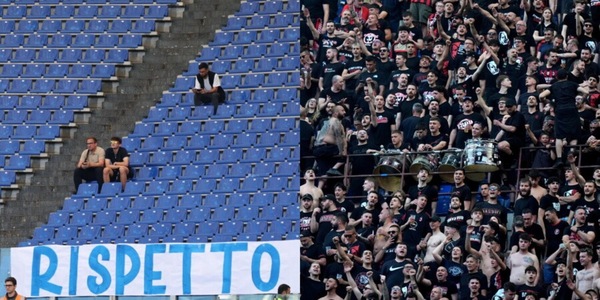 Lazio e Milan, la fierezza e lo sgomento
