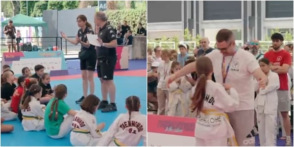 Grand Prix di Roma, un'immagine da ricordare: i piccoli atleti danno spettacolo al Foro Italico