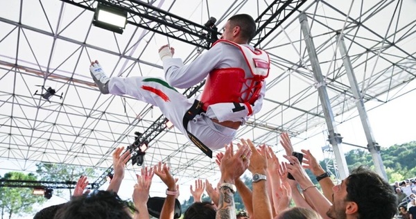 Vito Dell’Aquila conquista l’oro al Roma Grand Prix di taekwondo